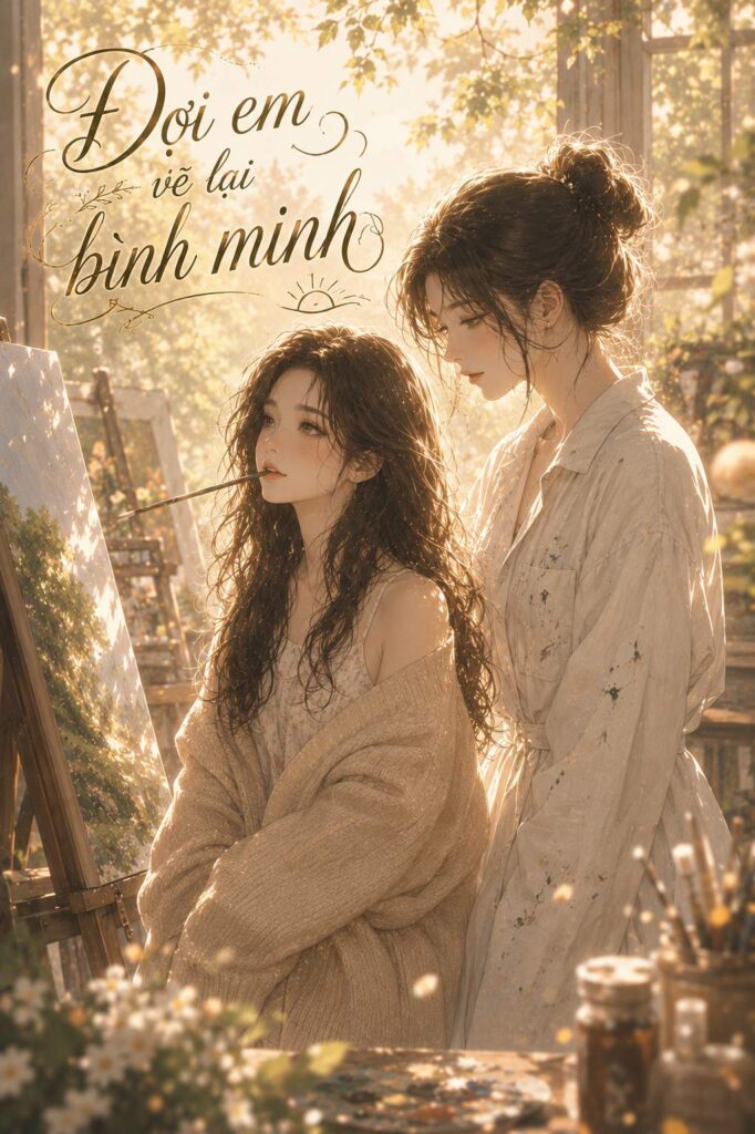 đợi em vẽ lại bình minh