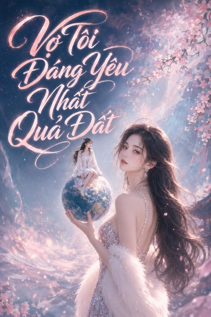 Vợ Tôi Đáng Yêu Nhất Quả Đất cô gái cầm quả địa cầu