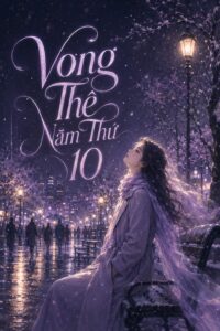 vong thê năm thứ 10 cô gái ngồi dưới ánh đèn đường
